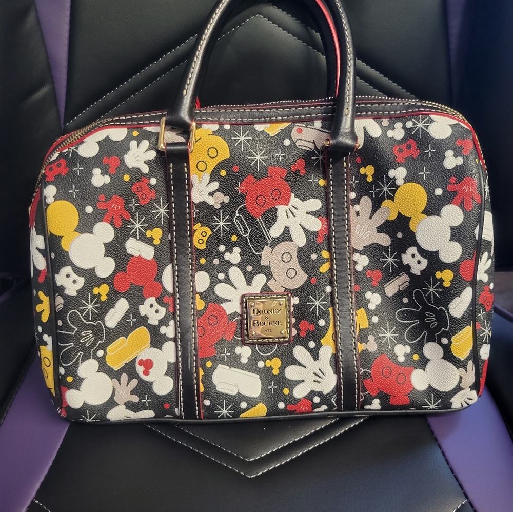 Dooney and Burke Disney Mickey Body Parts Sachel purse